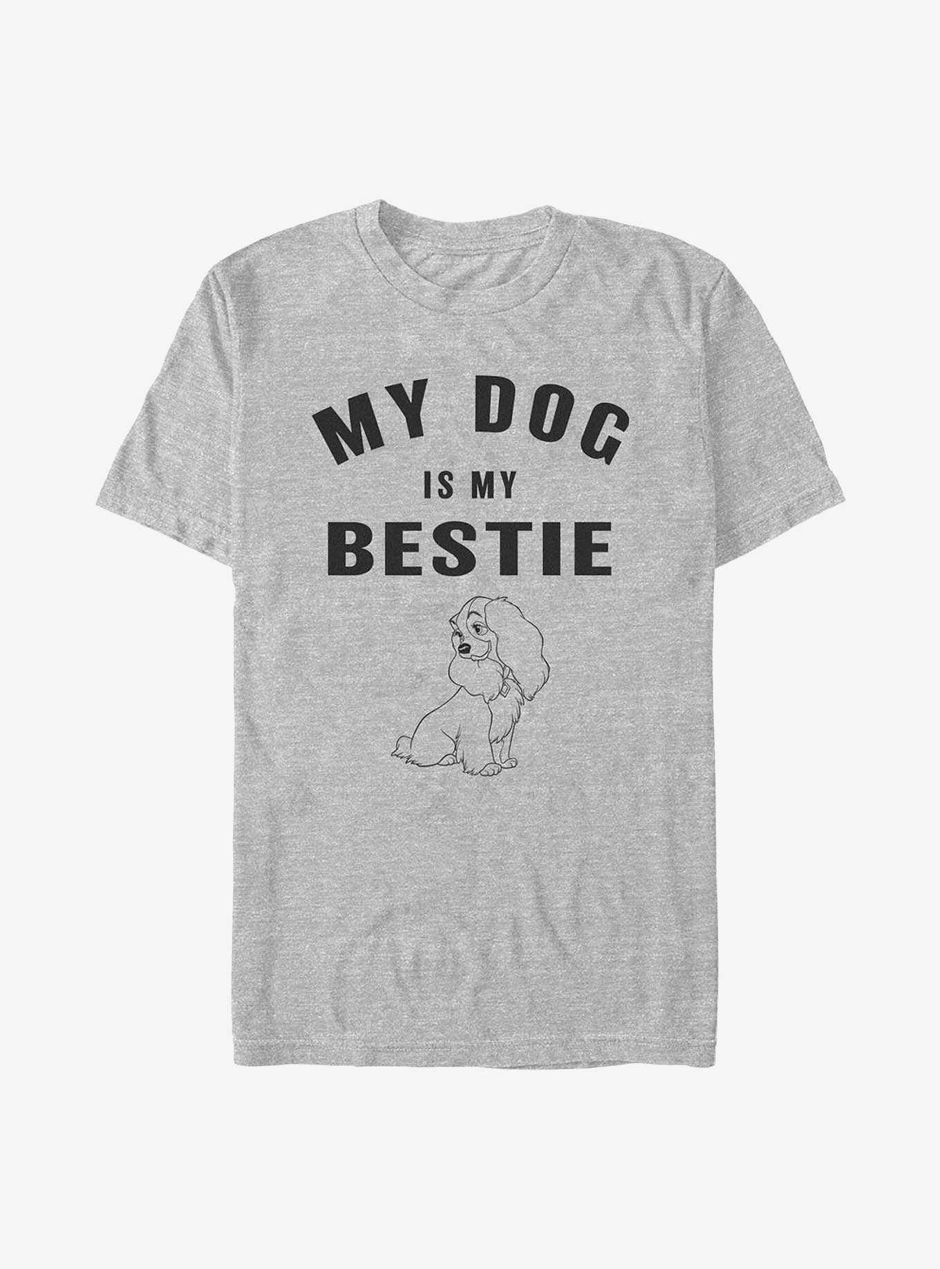 Disney Lady and the Tramp Lady Is My Bestie T-Shirt, , hi-res