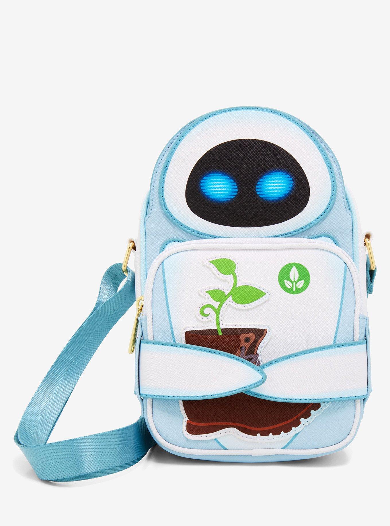 loungefly Disney Walle イブ リュック Loungefly Disney Pixar Wall-e Eve Figural Light Up Mini
