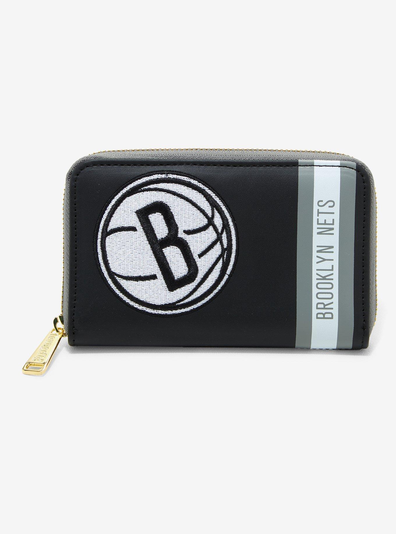 Loungefly NBA Brooklyn Nets Patch Zipper Wallet, , hi-res