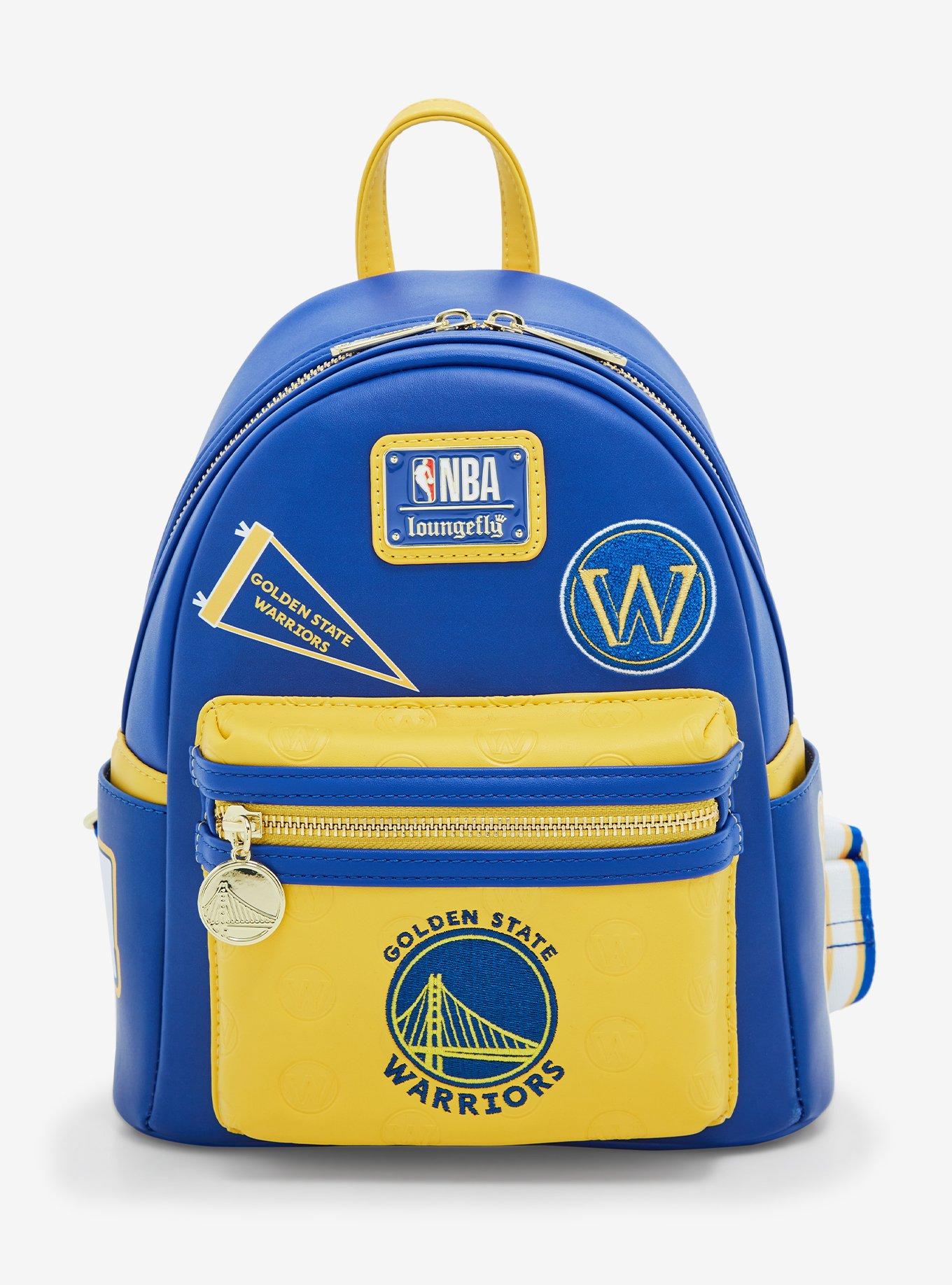 Loungefly NBA Golden State Warriors Mini Backpack Her Universe