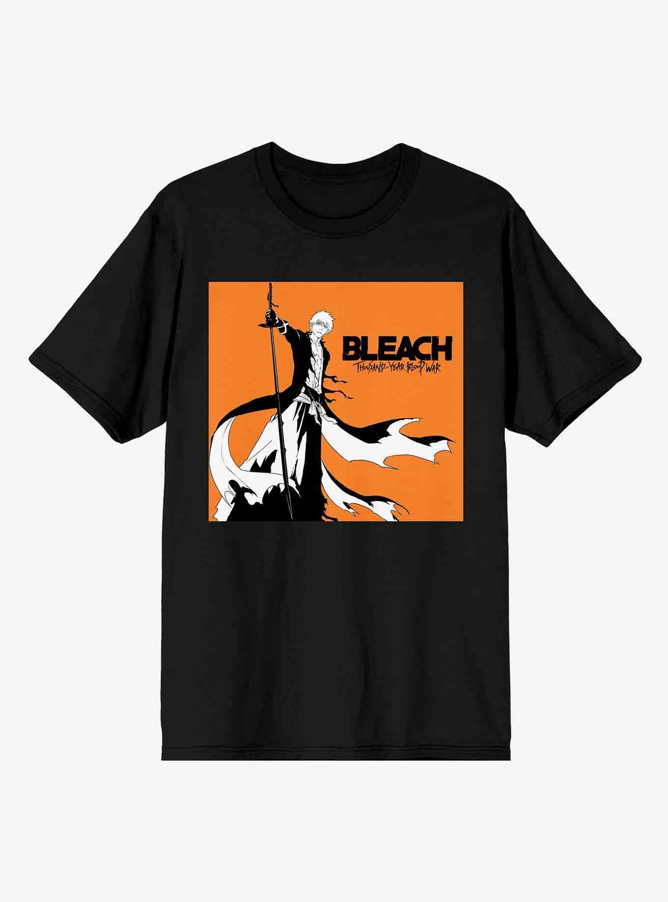 BLEACH: Thousand-Year Blood War Ichigo Poster T-Shirt, BLACK, hi-res