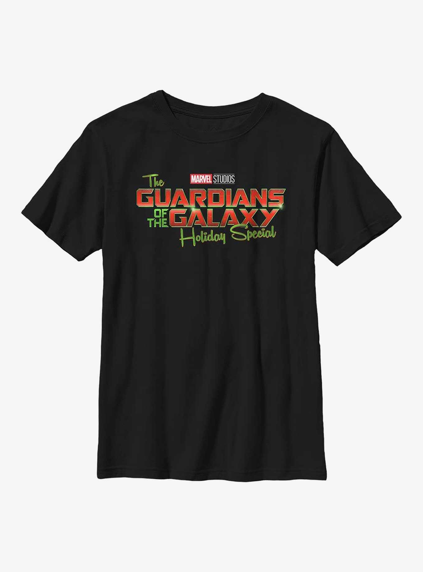 Marvel The Guardians Of The Galaxy Holiday Special Logo Youth T-Shirt, , hi-res