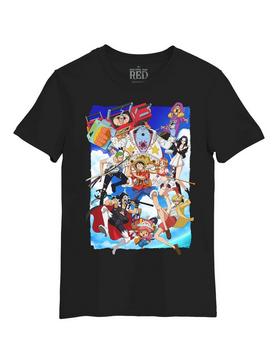One Piece Film: Red Straw Hats Crew T-Shirt, , hi-res