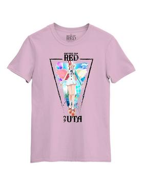 Plus Size One Piece Film: Red Uta T-Shirt, , hi-res
