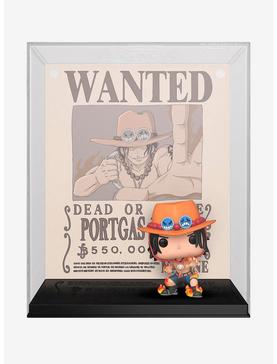 Plus Size Funko One Piece Pop! Poster Ace Wanted Poster Vinyl Figure Hot Topic Exclusive, , hi-res