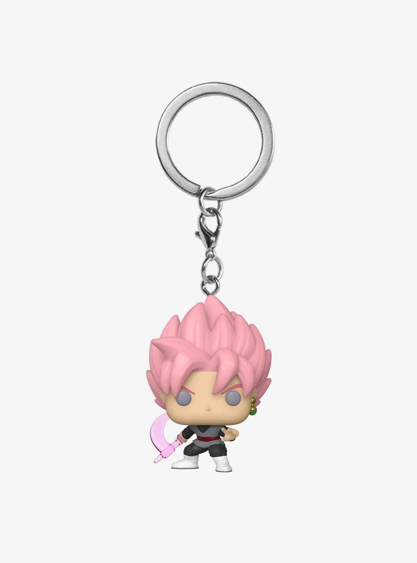 Funko Dragon Ball Super Pocket Pop! Super Saiyan Rose Goku Black Vinyl Key Chain, , hi-res