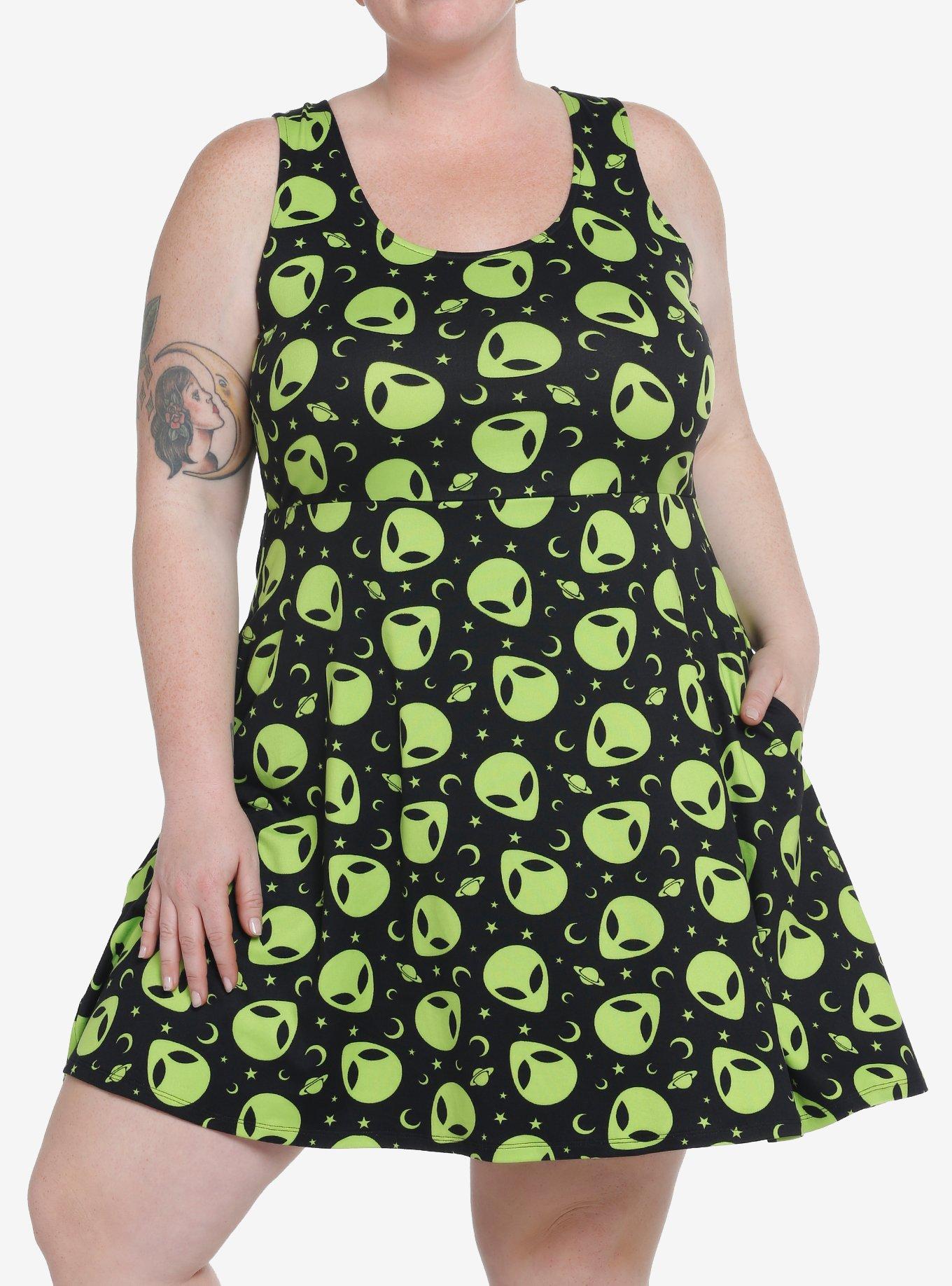 Plus size shop alien dress