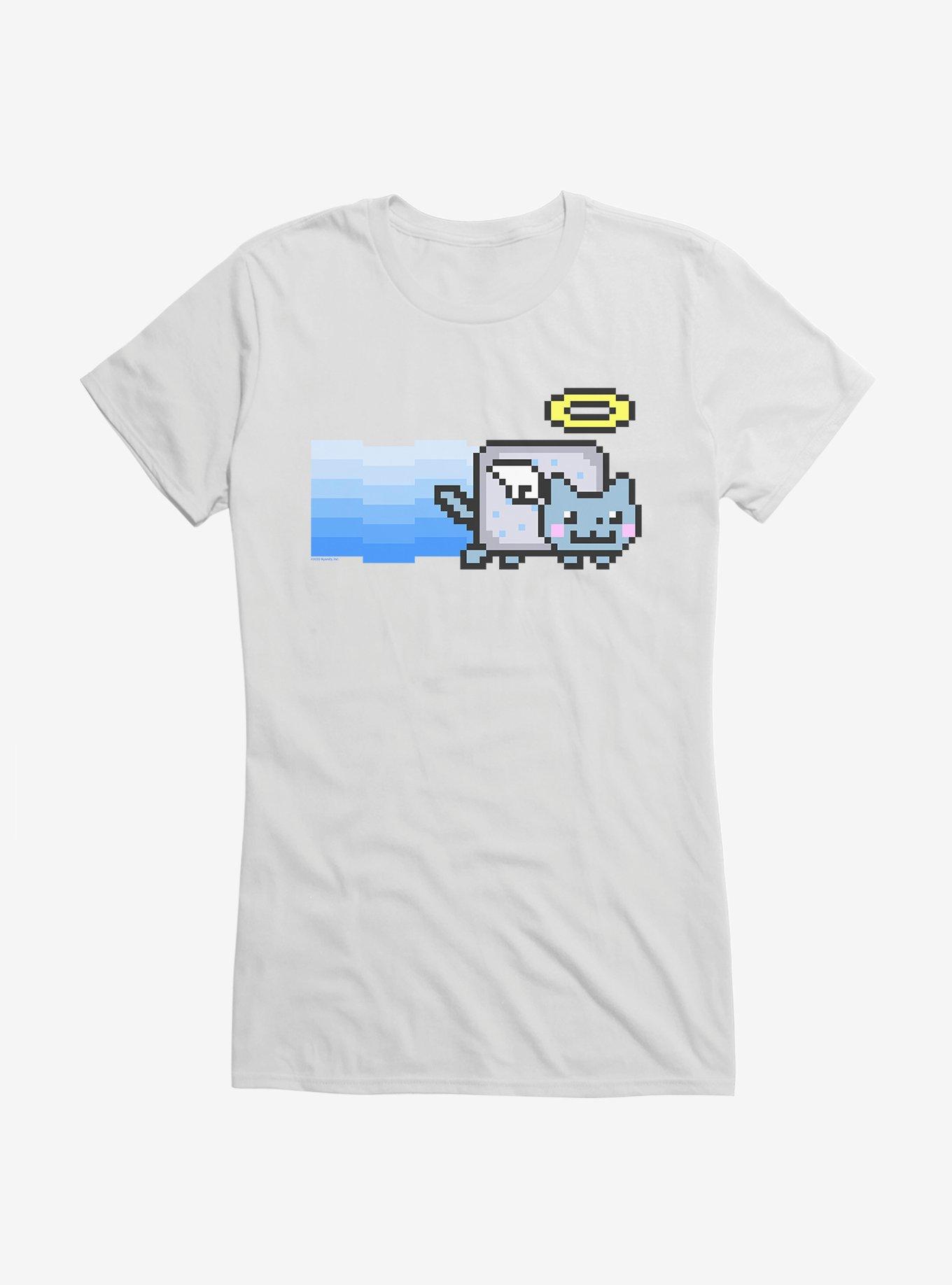 Nyan Cat Angel Girls T-Shirt, , hi-res