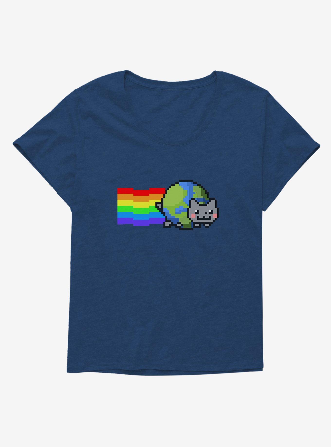 Nyan Cat World Girls T-Shirt Plus