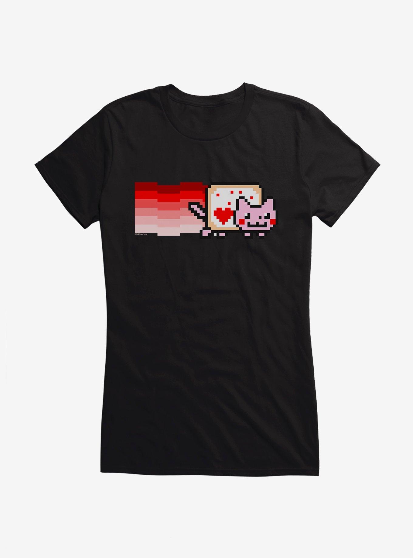 Nyan Cat Lovely Girls T-Shirt, , hi-res