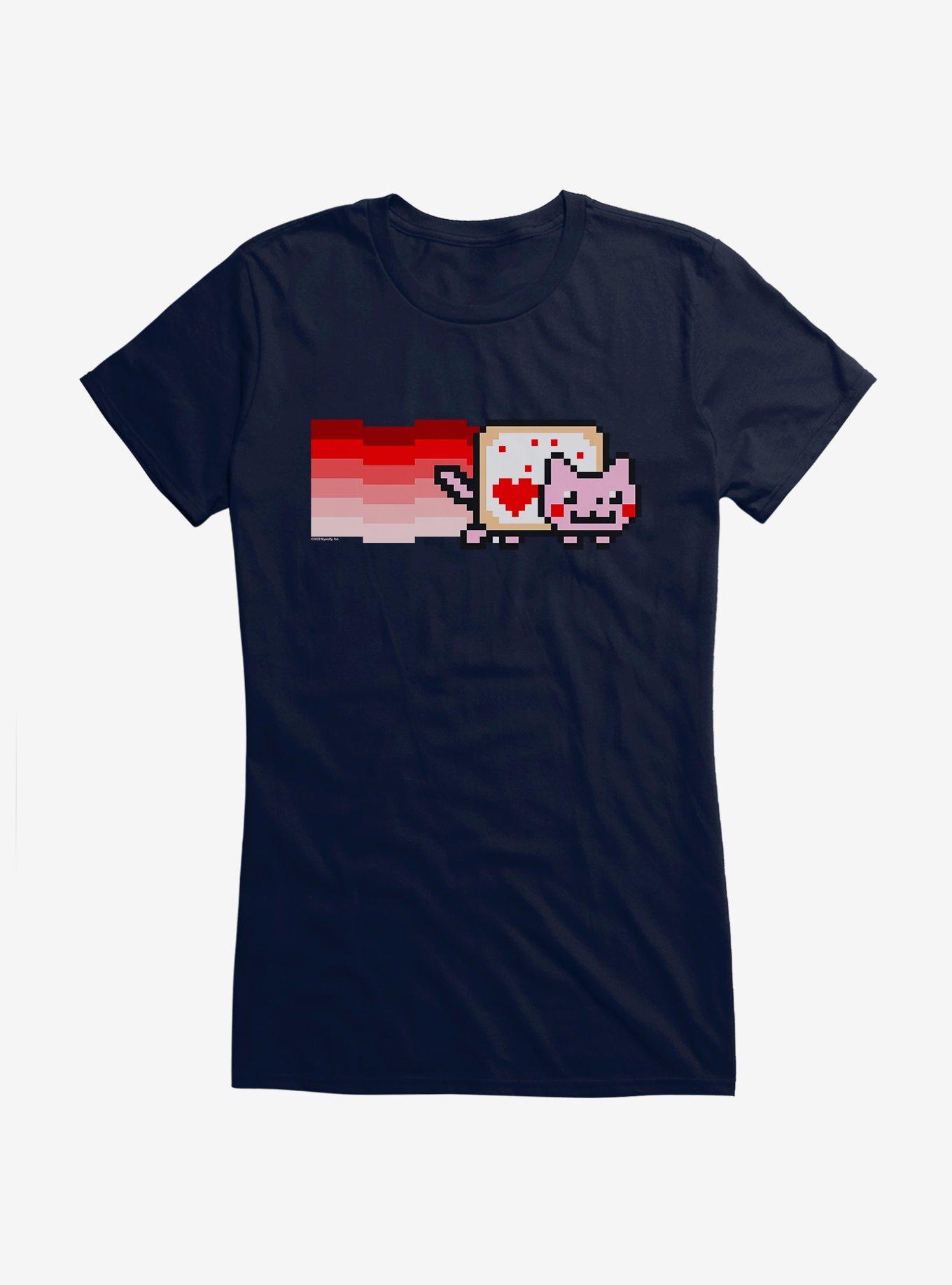 Nyan Cat Lovely Girls T-Shirt, , hi-res