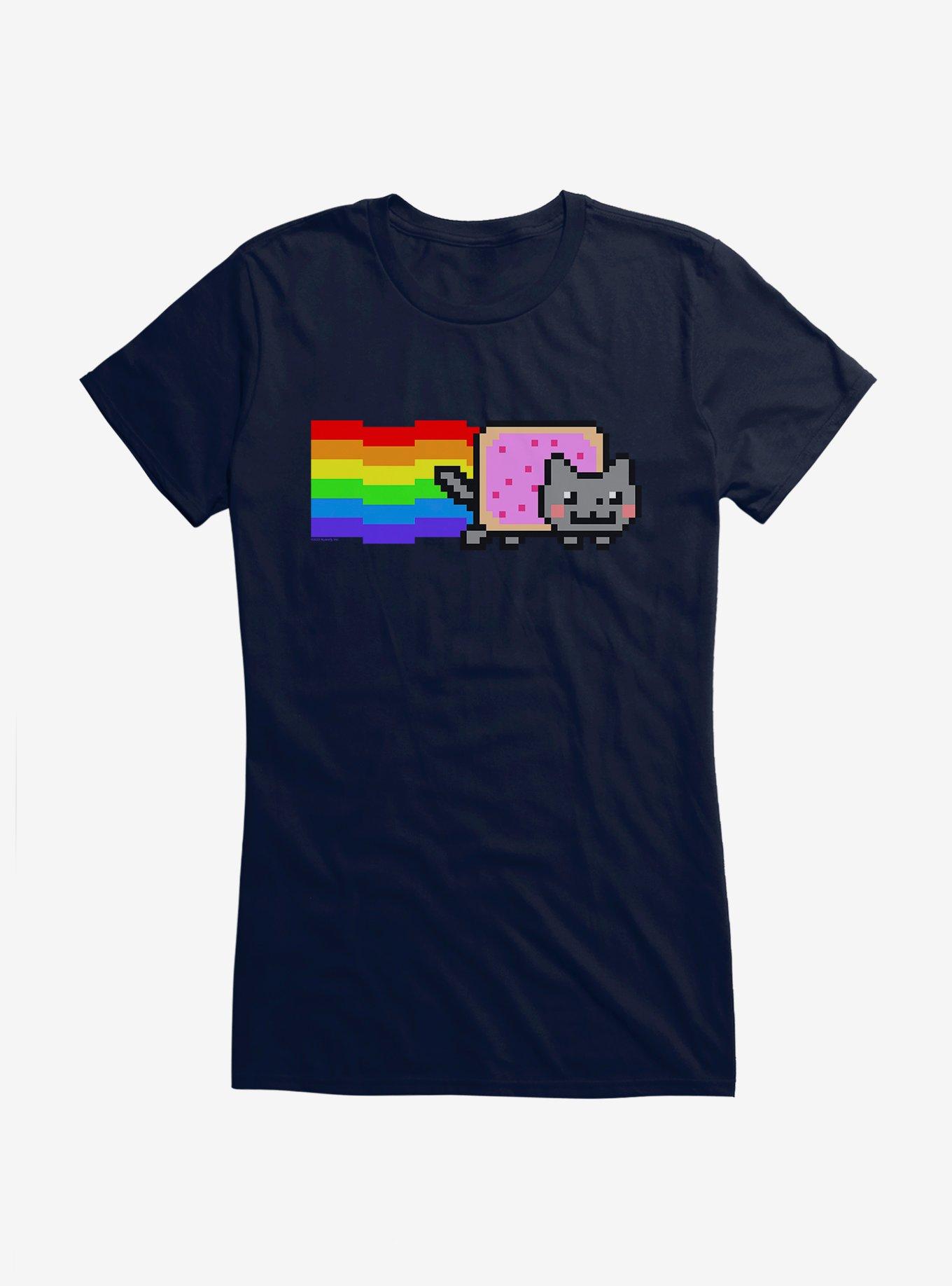 Nyan Cat Original Girls T-Shirt, , hi-res