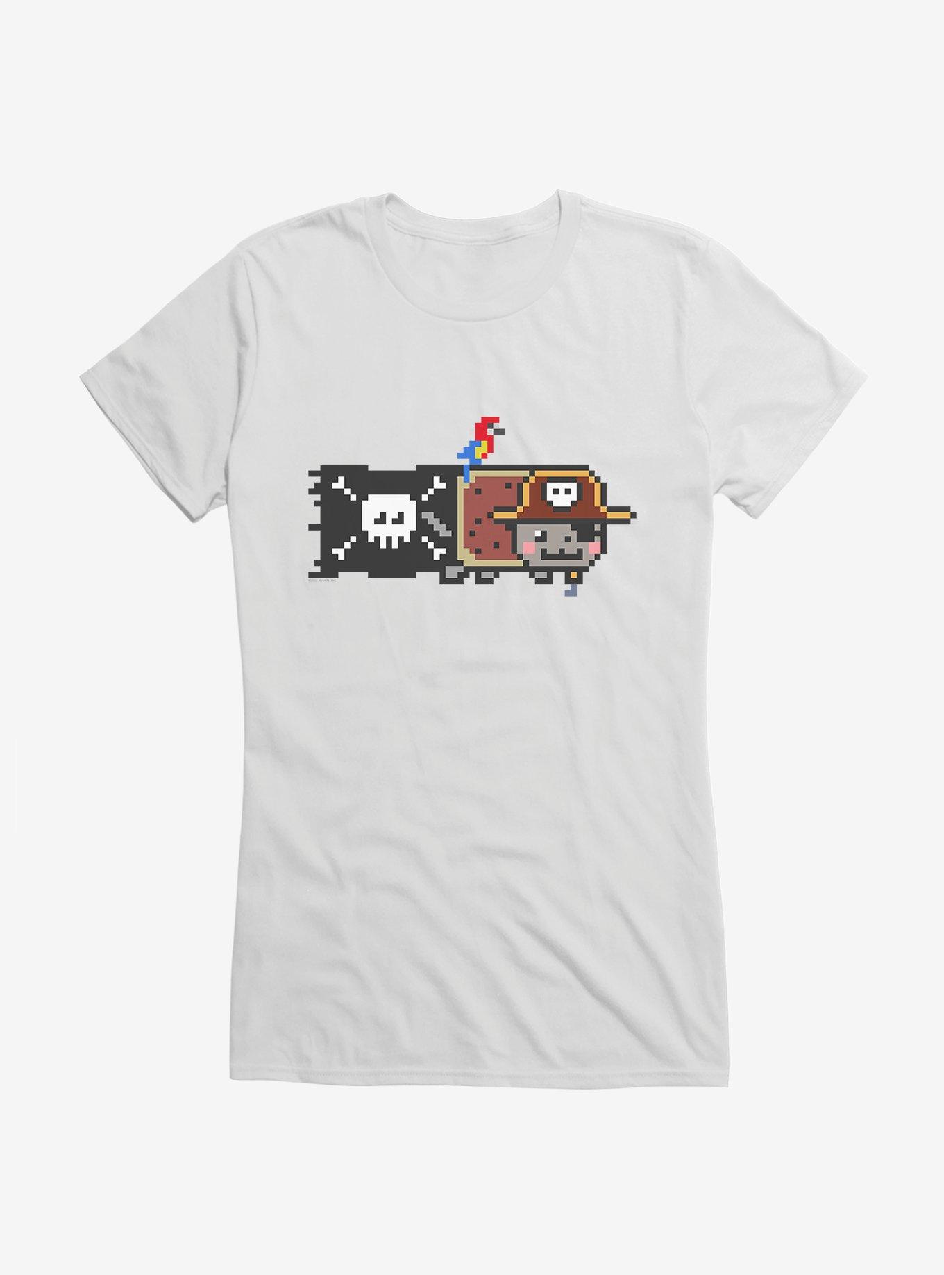Nyan Cat Pirate Girls T-Shirt, , hi-res