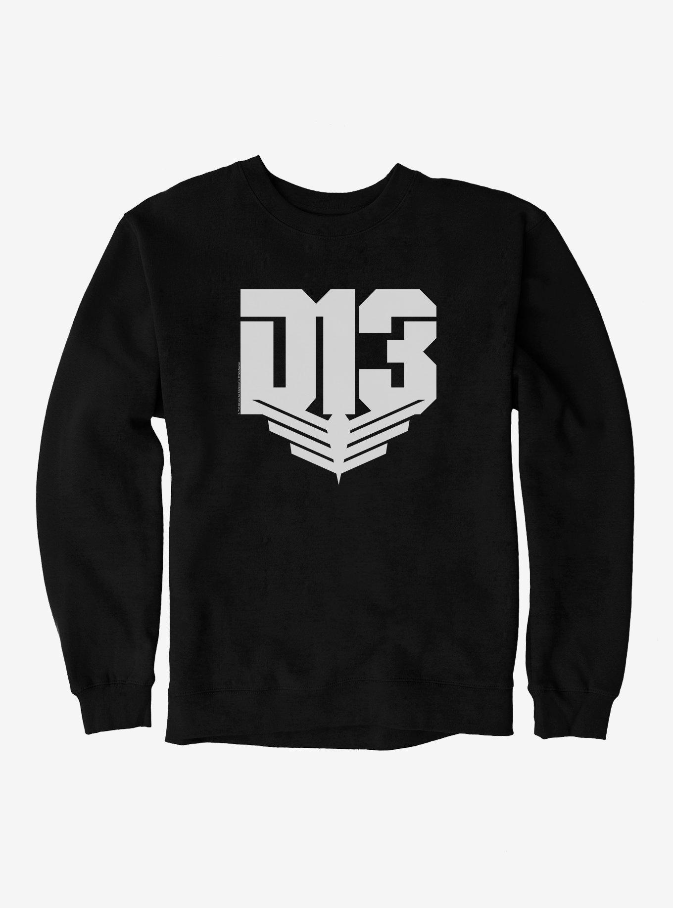 Hunger Games District 13 Logo Sweatshirt, BLACK, hi-res