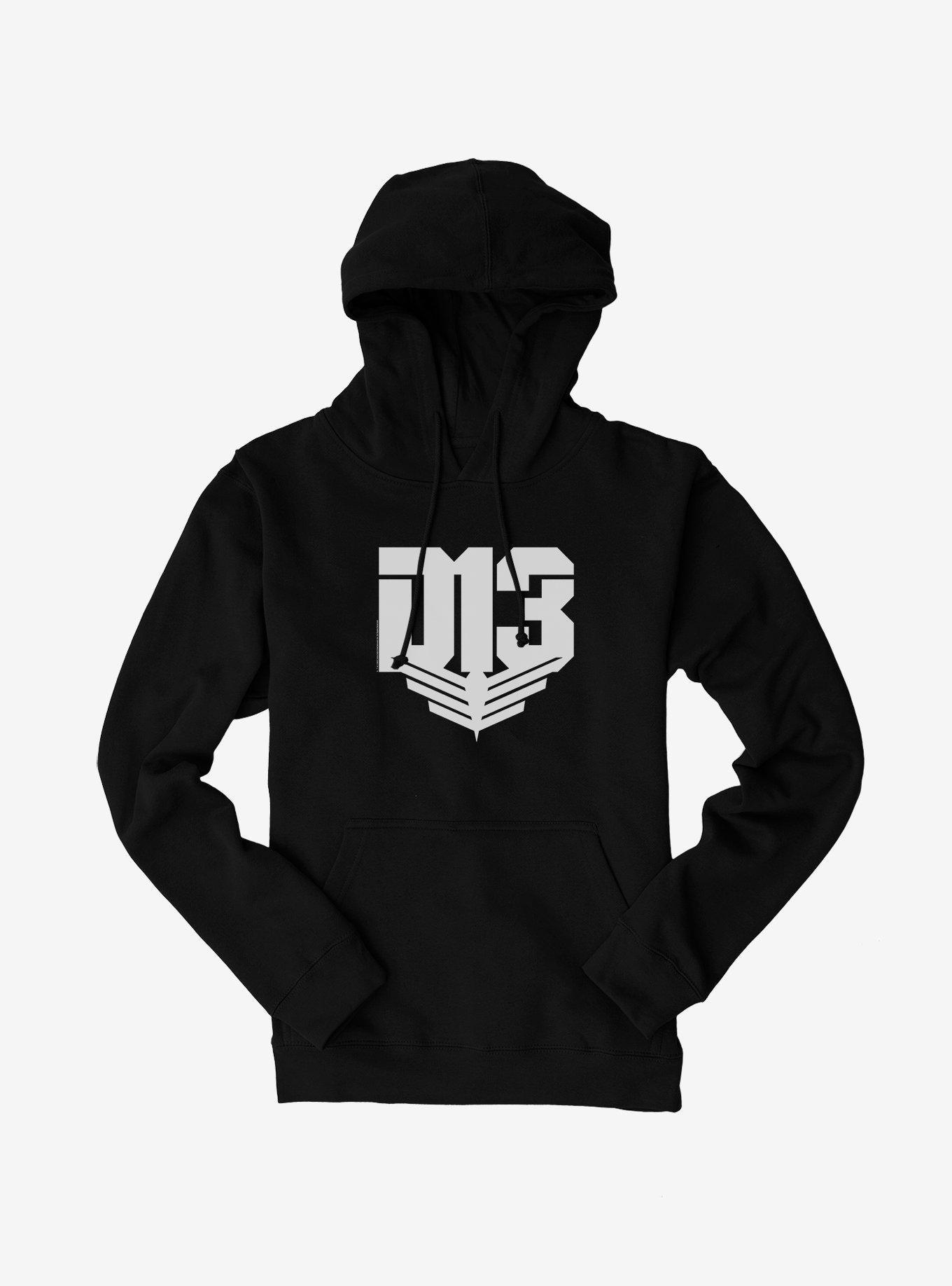 Hunger Games District 13 Logo Hoodie, BLACK, hi-res