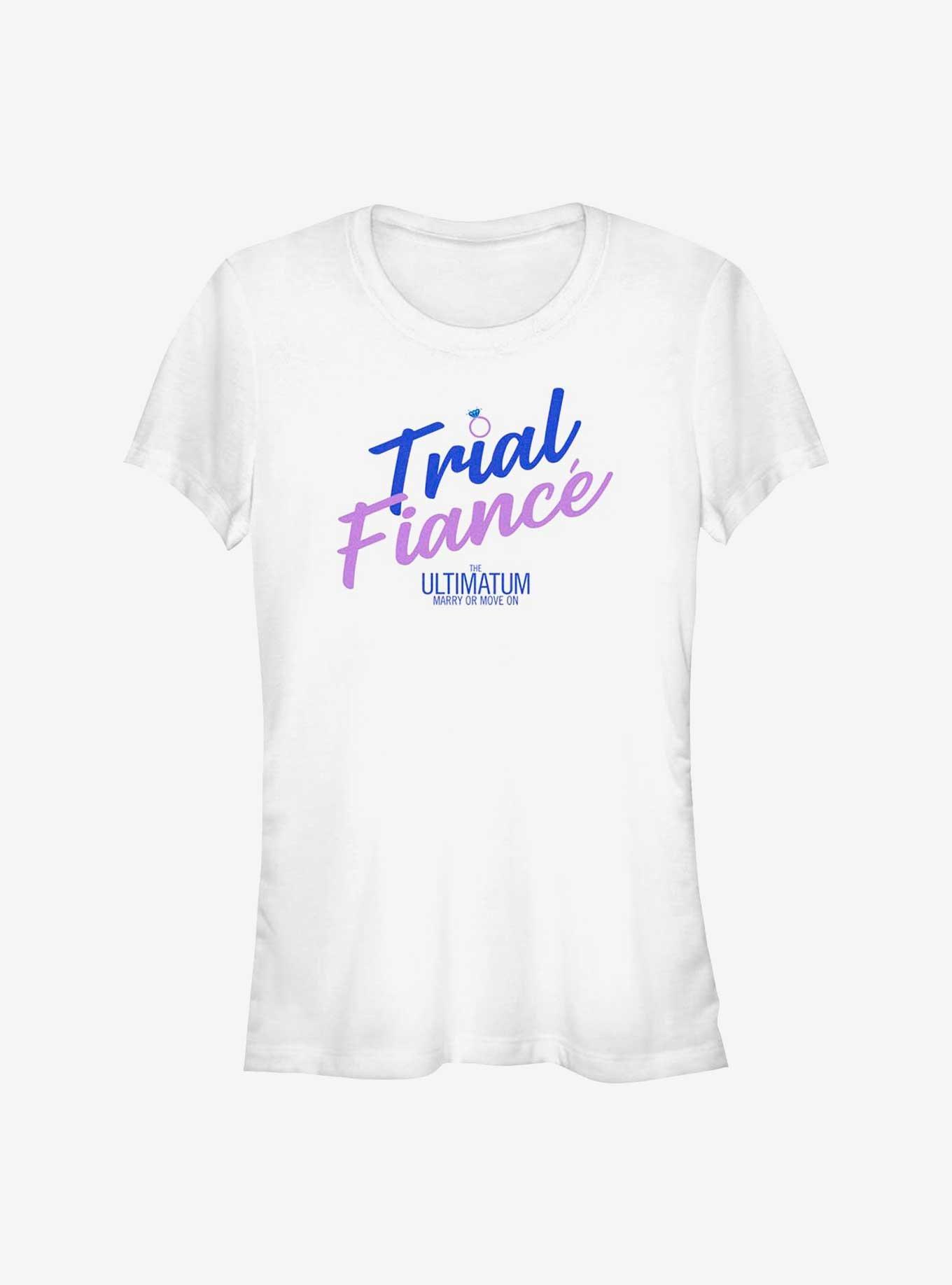 The Ultimatum Trial Fiance Girls T-Shirt, WHITE, hi-res