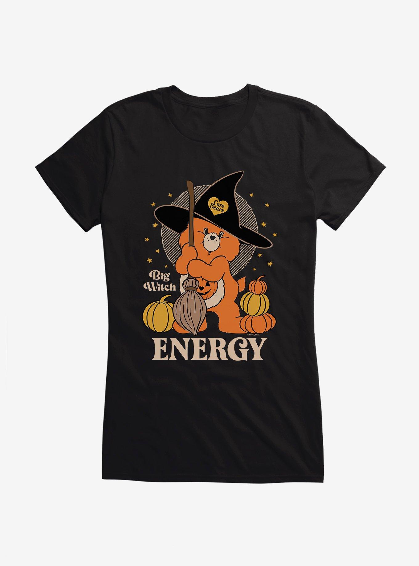 Care Bears Big Witch Energy Girls T-Shirt, BLACK, hi-res