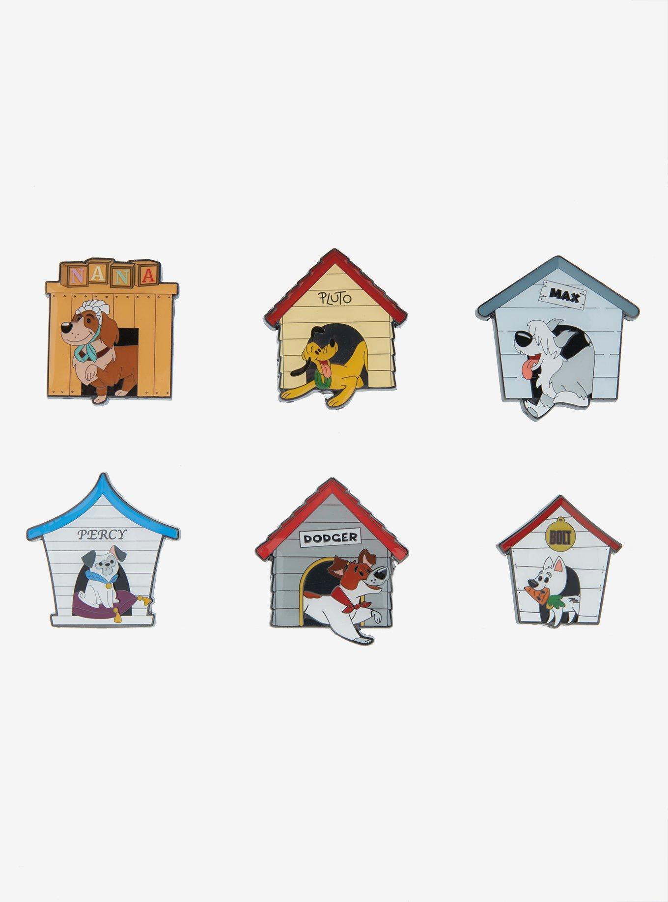 Loungefly Disney Dogs Blind Box Enamel Pin, , hi-res