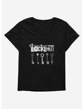 Locke & Key Keys Womens T-Shirt Plus Size, , hi-res