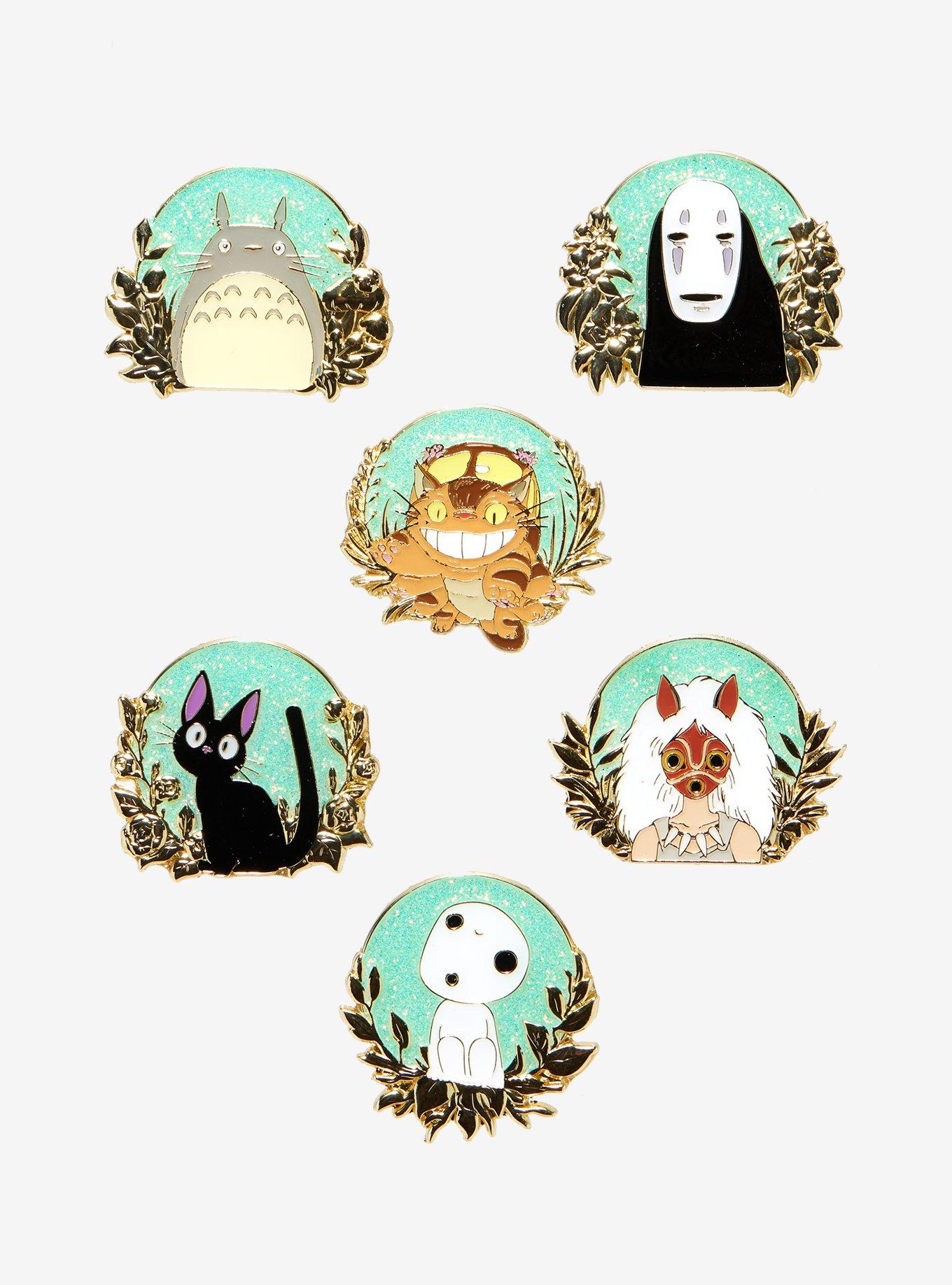 Studio Ghibli Sparkle Characters Blind Bag Enamel Pin, , hi-res