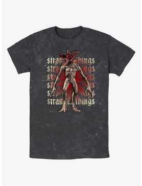 Stranger Things Demogorgon Merge Mineral Wash T-Shirt, , hi-res