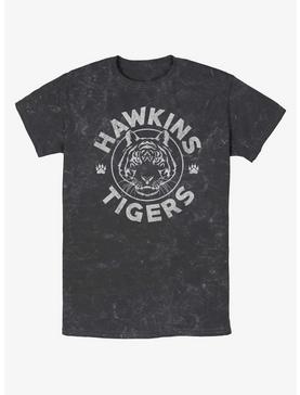 Stranger Things Hawkins Tigers Mineral Wash T-Shirt, , hi-res
