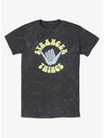 Stranger Things Rad Things Mineral Wash T-Shirt, BLACK, hi-res