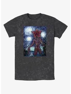 Stranger Things Starry Demogorgon Mineral Wash T-Shirt, , hi-res
