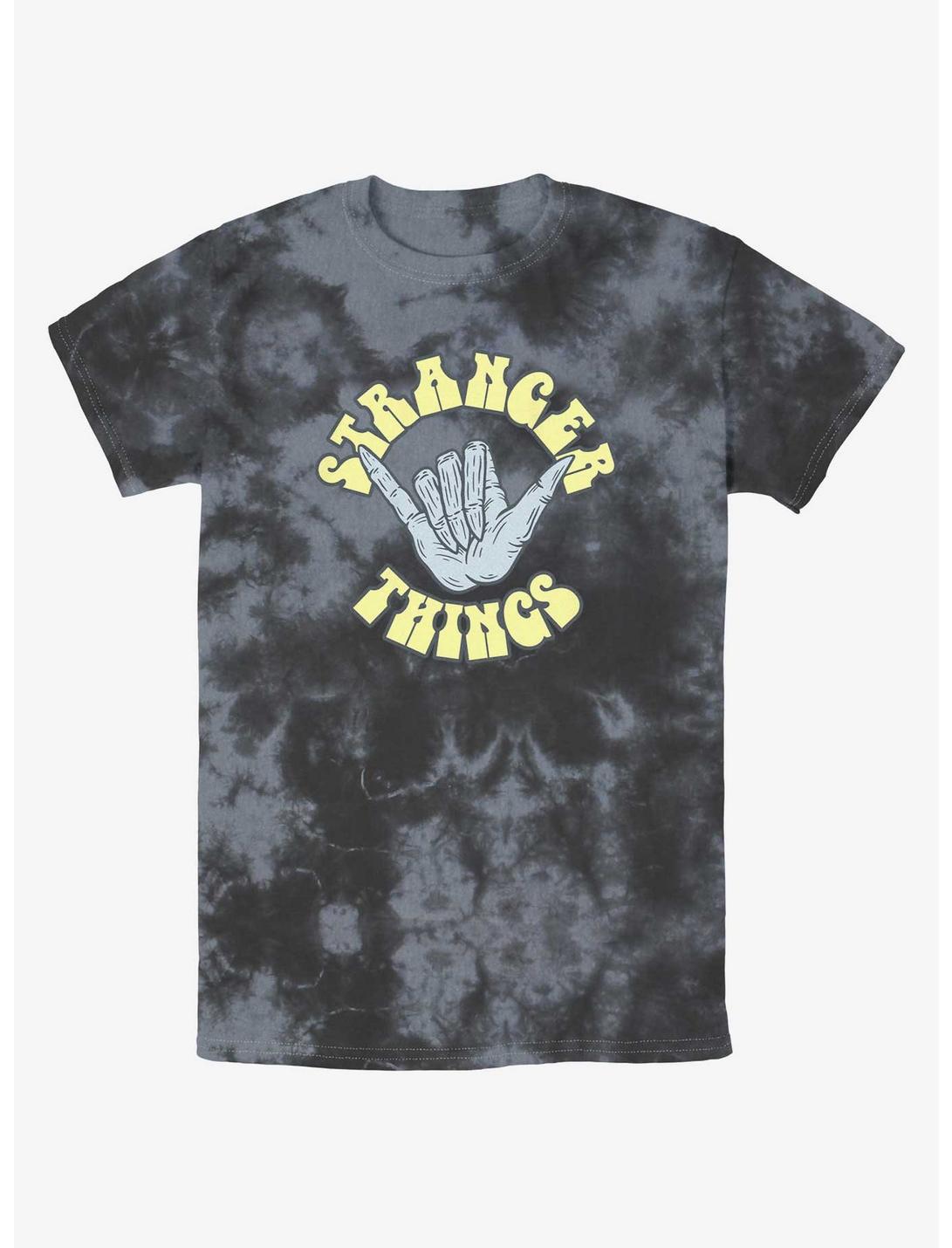 Stranger Things Rad Things Tie-Dye T-Shirt, BLKCHAR, hi-res
