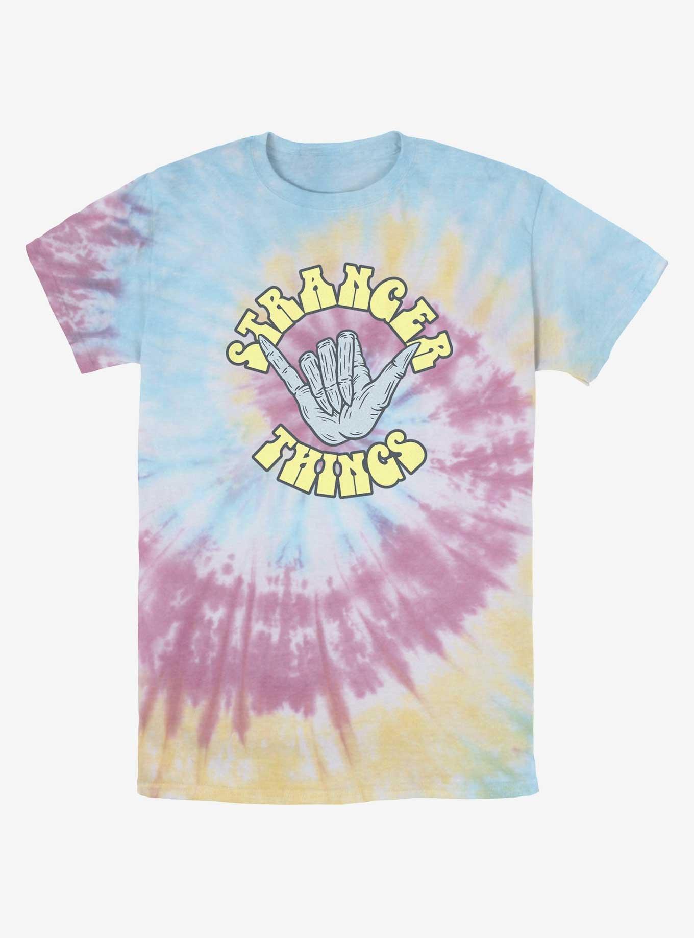 stranger things tie dye shirt