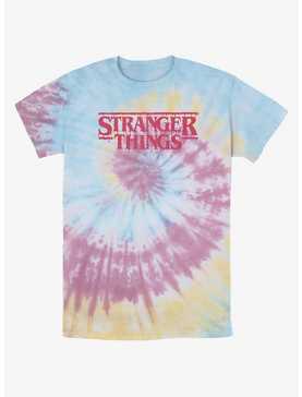 Stranger Things Spooky Logo Tie-Dye T-Shirt, , hi-res