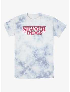 Stranger Things Spooky Logo Tie-Dye T-Shirt, , hi-res