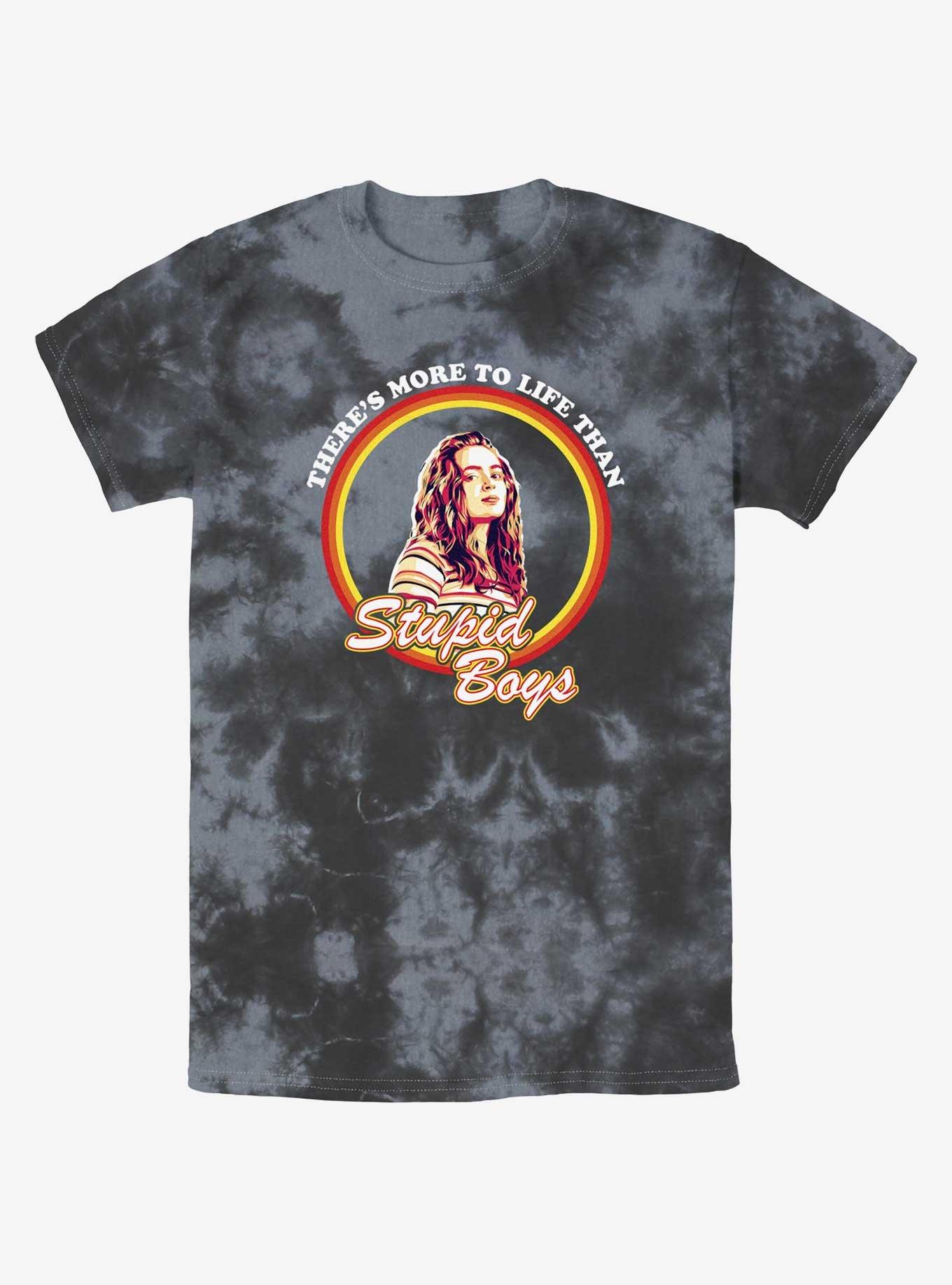 Stranger Things Stupid Boys Tie-Dye T-Shirt, , hi-res