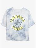 Stranger Things Rad Things Tie-Dye Womens Crop T-Shirt, WHITEBLUE, hi-res