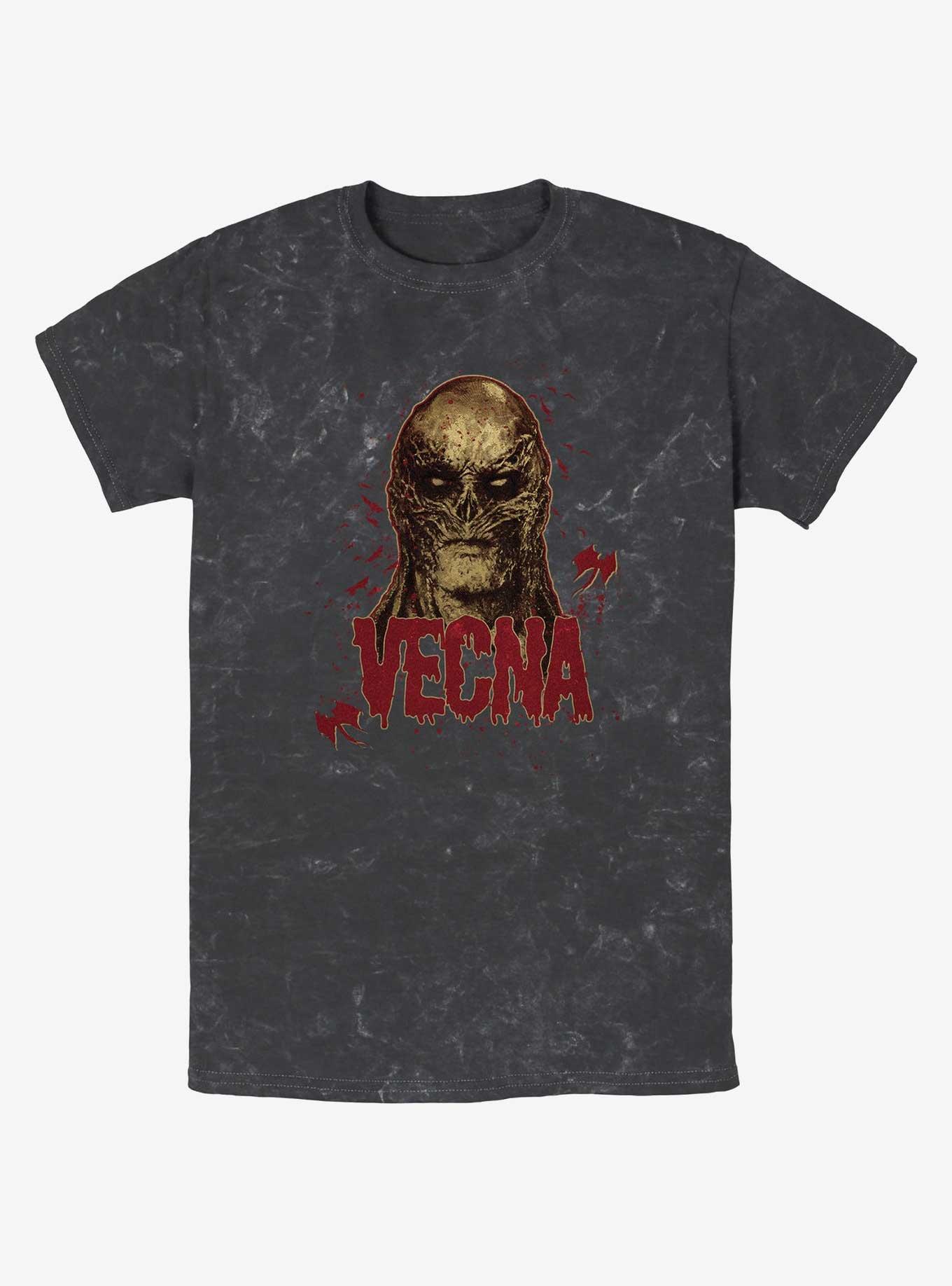 Stranger Things Gritty Vecna Mineral Wash T-Shirt, , hi-res