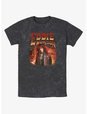 Stranger Things Metal Eddie Munson Mineral Wash T-Shirt, , hi-res