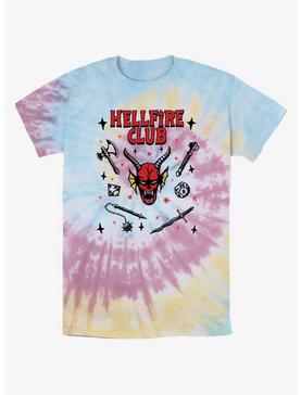 Stranger Things Textbook Hellfire Club Tie-Dye T-Shirt, , hi-res