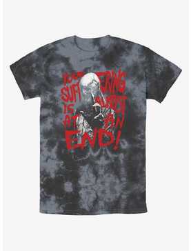 Stranger Things Vecna Suffering At An End Tie-Dye T-Shirt, , hi-res