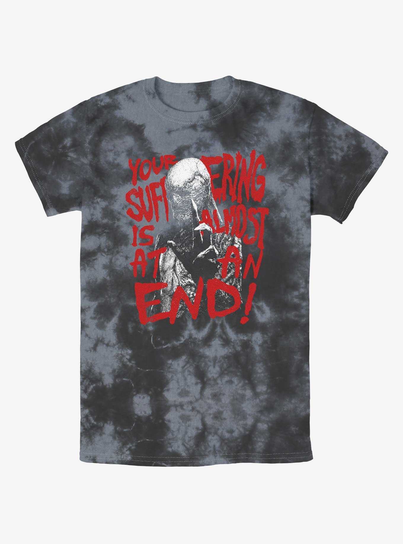 Stranger Things Vecna Suffering At An End Tie-Dye T-Shirt, , hi-res