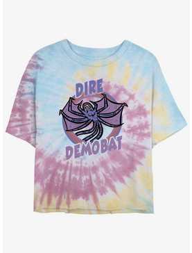 Stranger Things Dire Demobat Tie-Dye Womens Crop T-Shirt, , hi-res