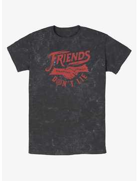 Stranger Things Friends Don't Lie Mineral Wash T-Shirt, , hi-res