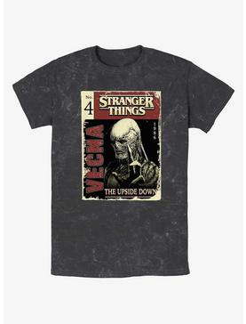 Stranger Things Vecna Pulp Comic Mineral Wash T-Shirt, , hi-res