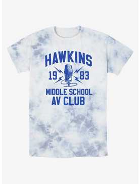 Stranger Things Hawkins AV Club Tie-Dye T-Shirt, , hi-res