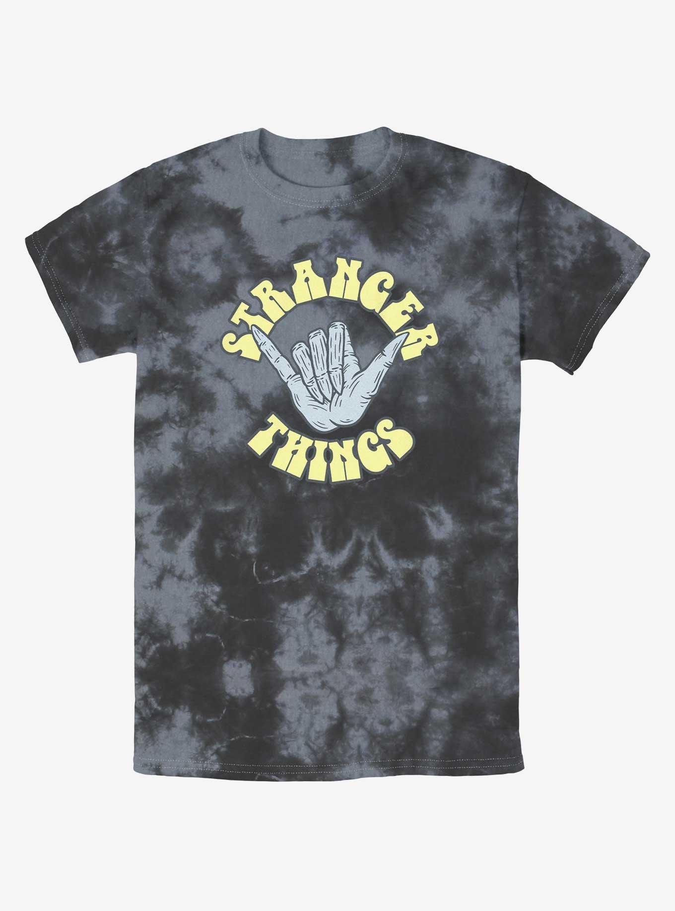 Stranger Things Rad Things Tie-Dye T-Shirt, BLKCHAR, hi-res