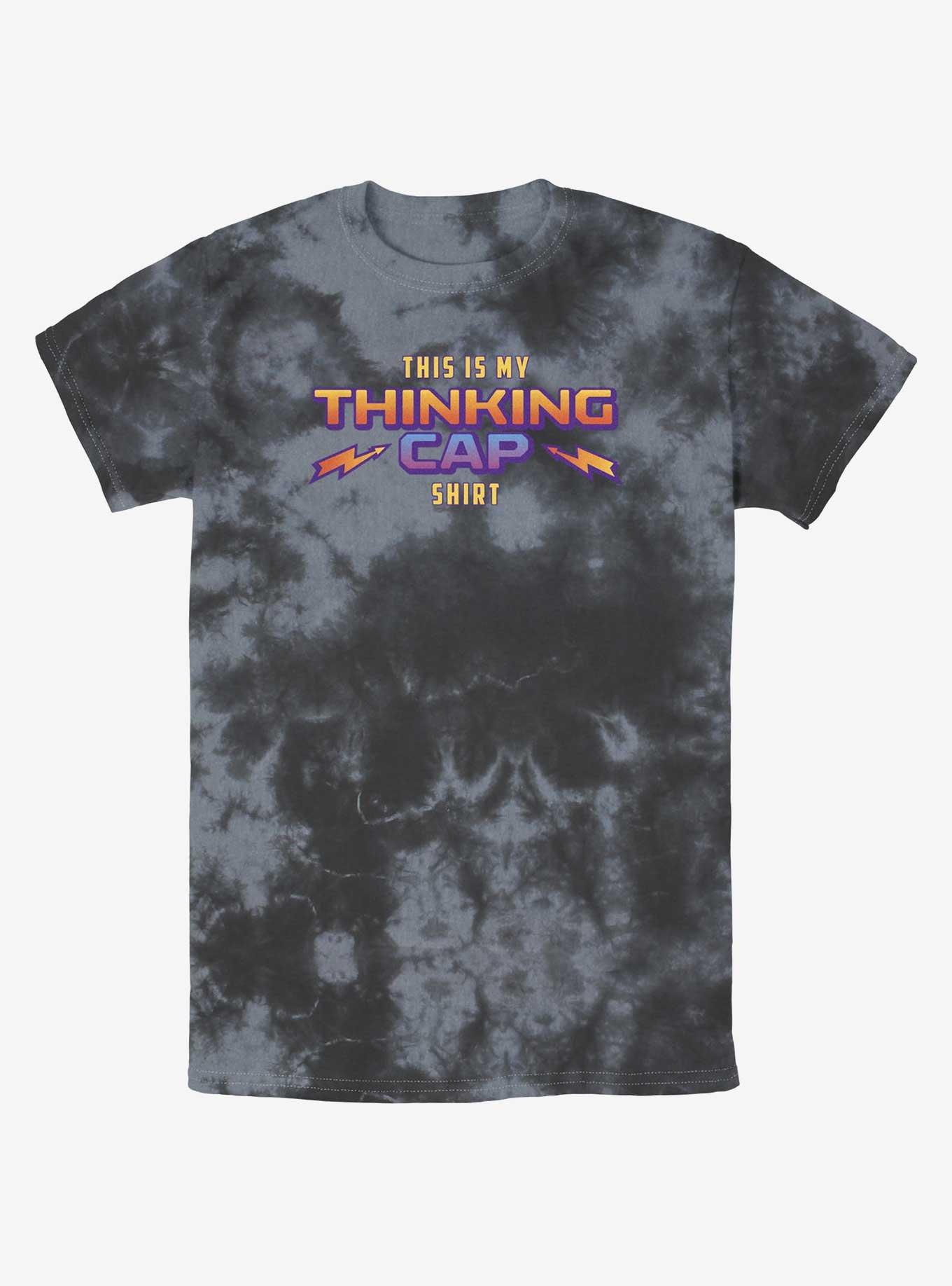 Stranger Things Thinking Cap Tie-Dye T-Shirt, BLKCHAR, hi-res