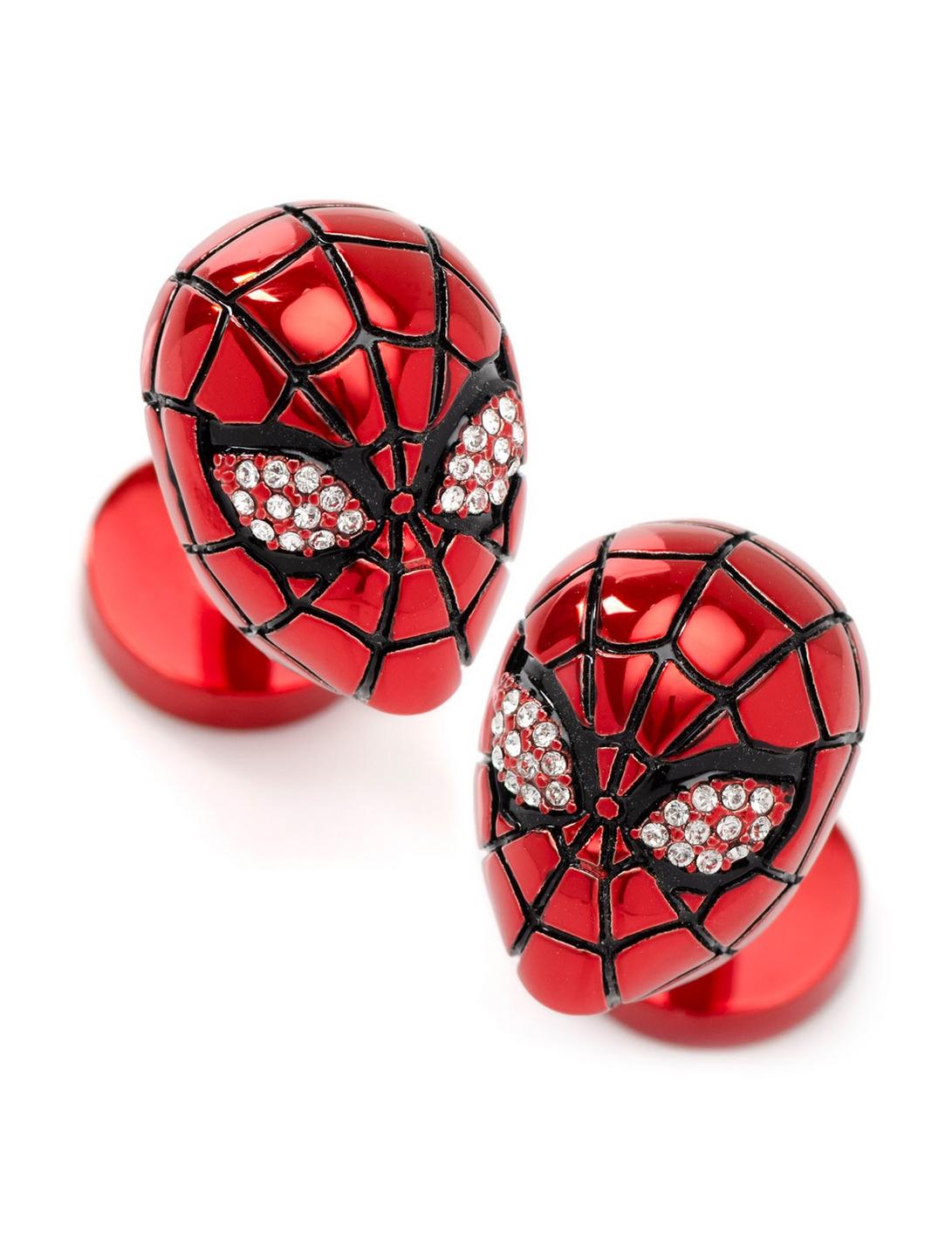 Marvel Spider-Man 3D Crystal Cufflinks, , hi-res