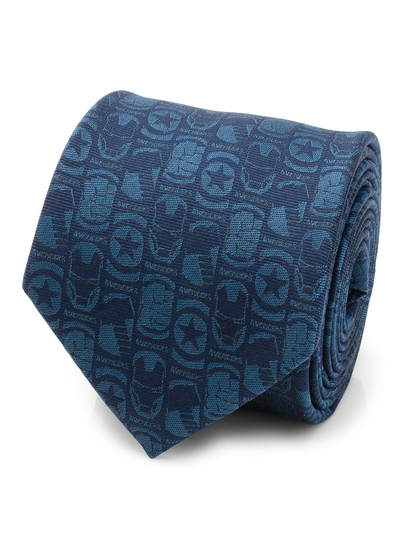 Marvel Avengers Blue Men's Tie, , hi-res