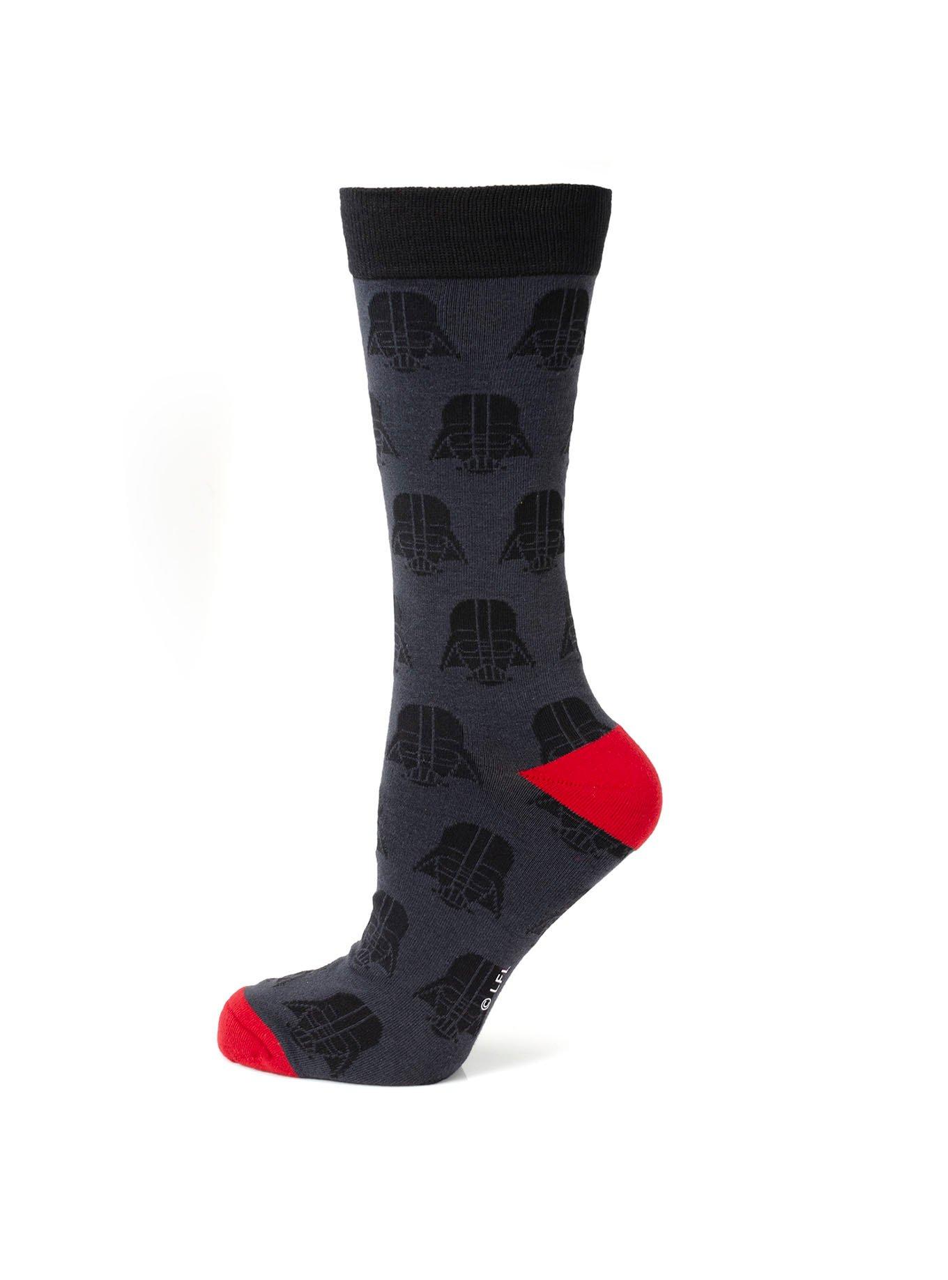 Star Wars Darth Vader Black and Red Men's Sock, , hi-res