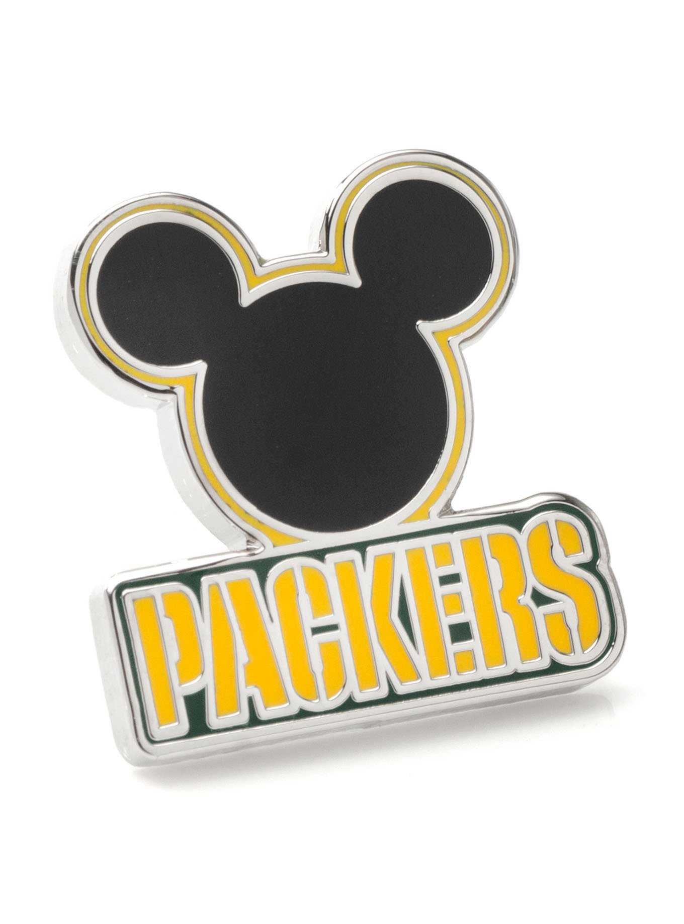 Disney Mickey Mouse & Green Bay Packers Lapel Pin, , hi-res