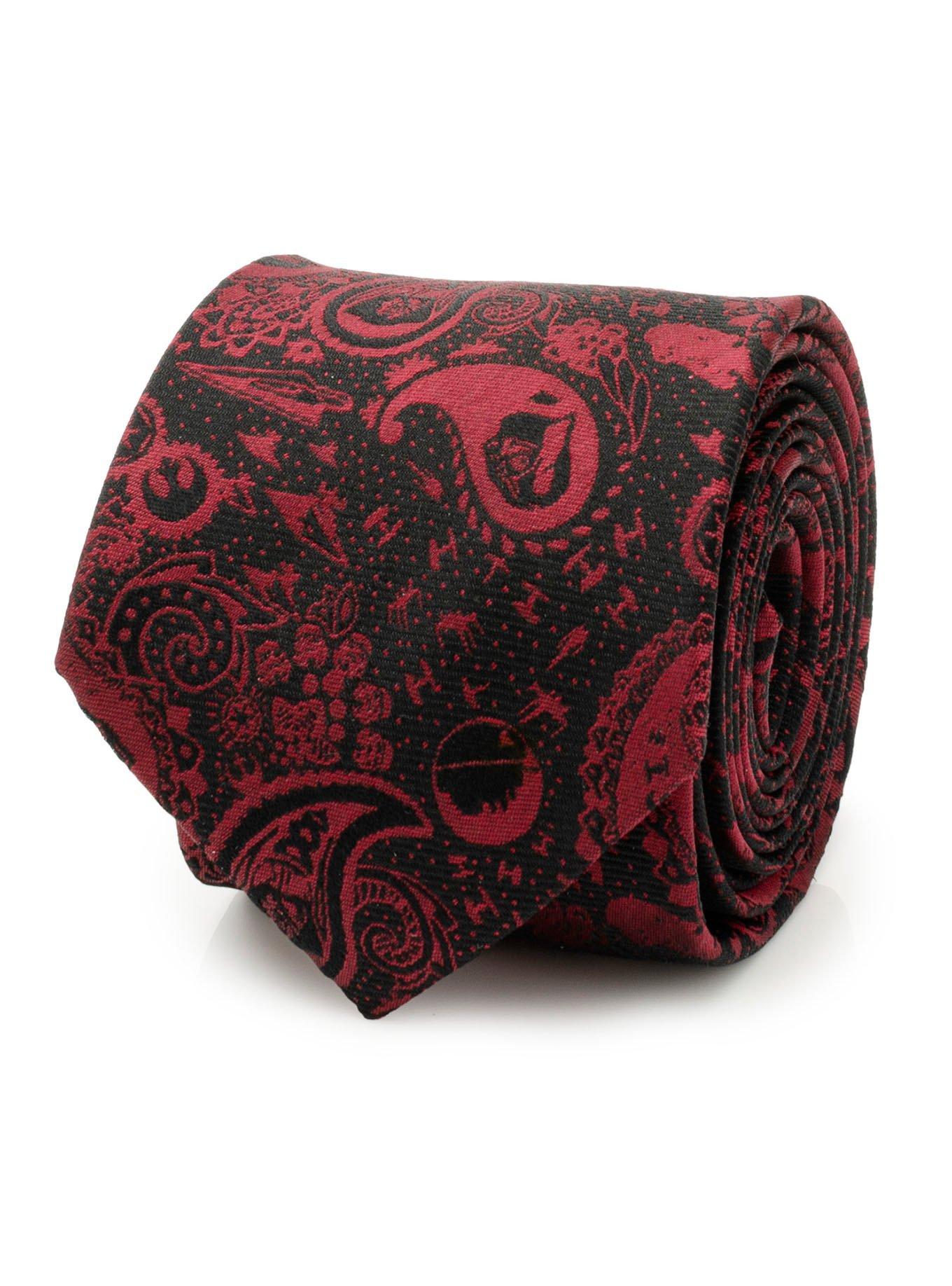 Star Wars Darth Vader Paisley Men's Tie, , hi-res